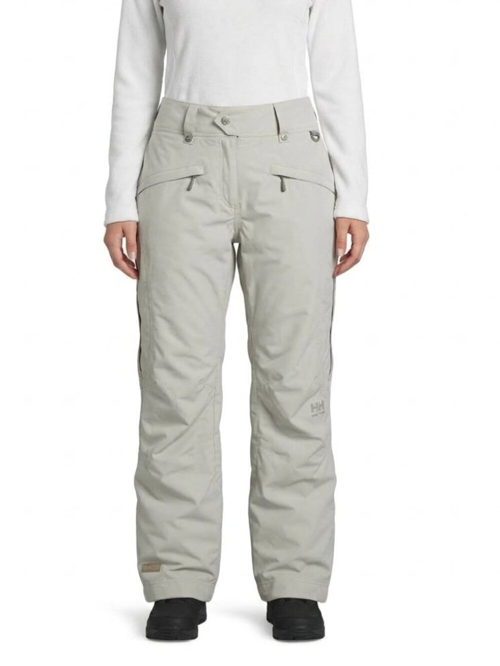 Helly Hansen Women’s Helly Tech 5 Gray Insulated Ski Snow Pants Large L